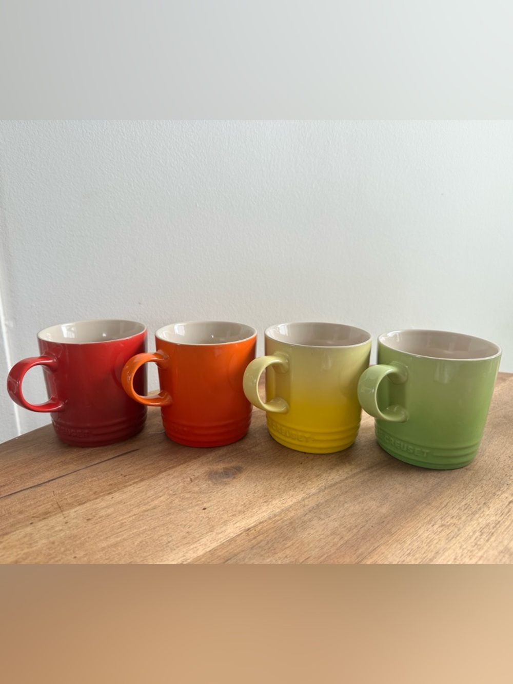 Le Creuset Rainbow Mugs